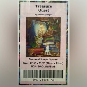 Diamond Art Club Treasure Quest by Randal Spangler Diamond Painting